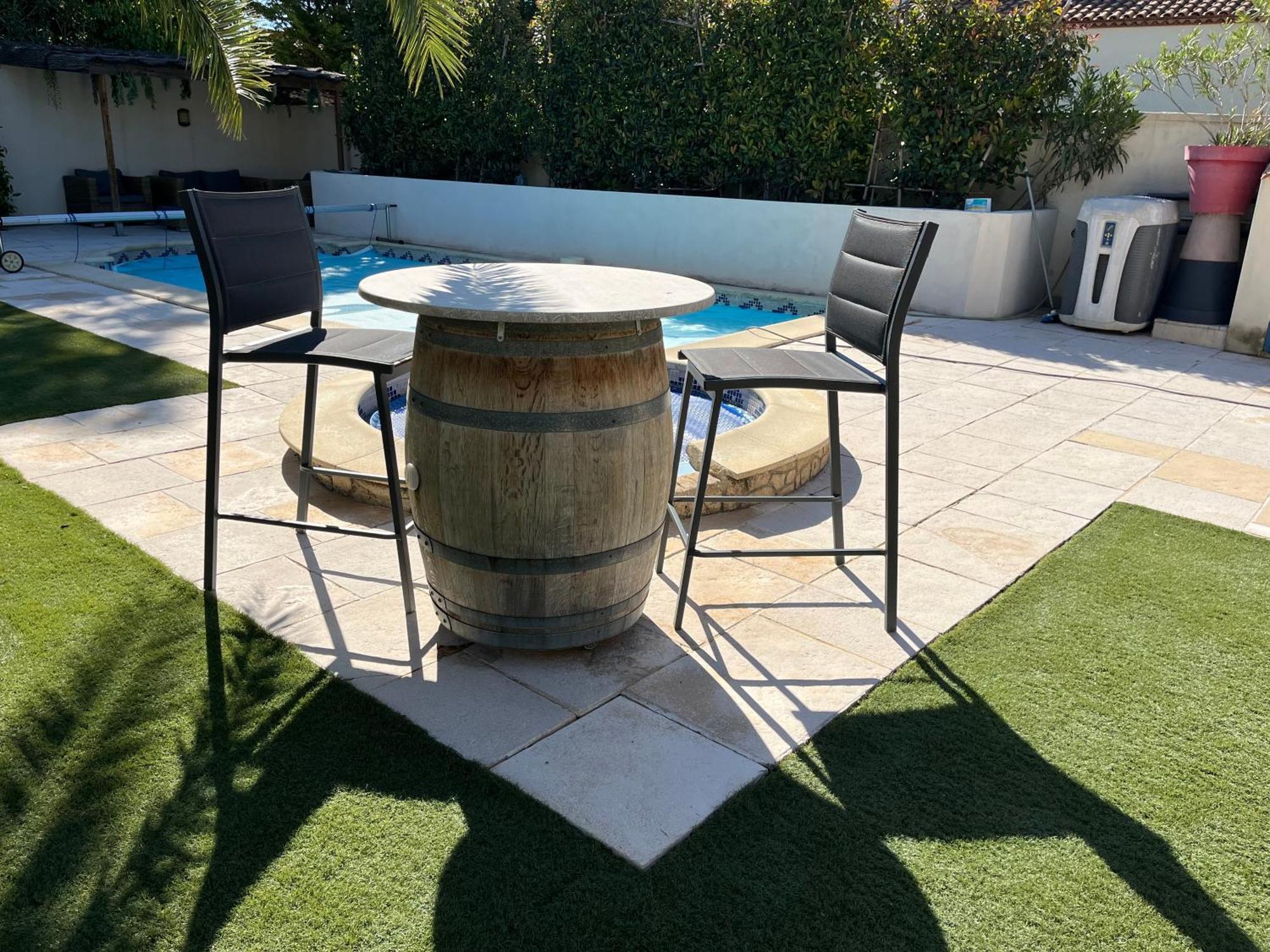 Villa Avec Piscine Gallargues-le-Montueux Esterno foto